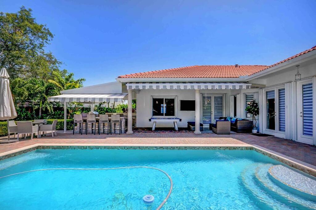 Miami 5Br Villa W Heated Pool, Games & Bbq L01 Катлер-Бей Экстерьер фото