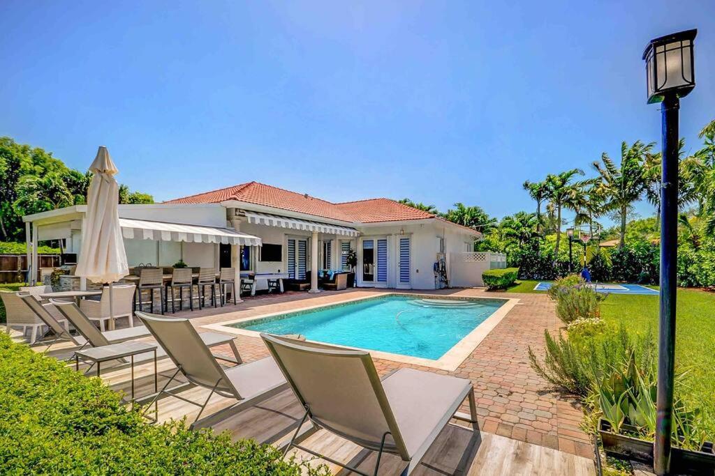 Miami 5Br Villa W Heated Pool, Games & Bbq L01 Катлер-Бей Экстерьер фото