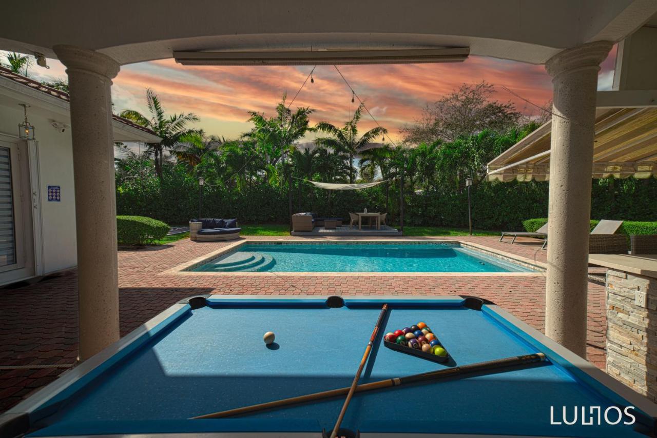 Miami 5Br Villa W Heated Pool, Games & Bbq L01 Катлер-Бей Экстерьер фото