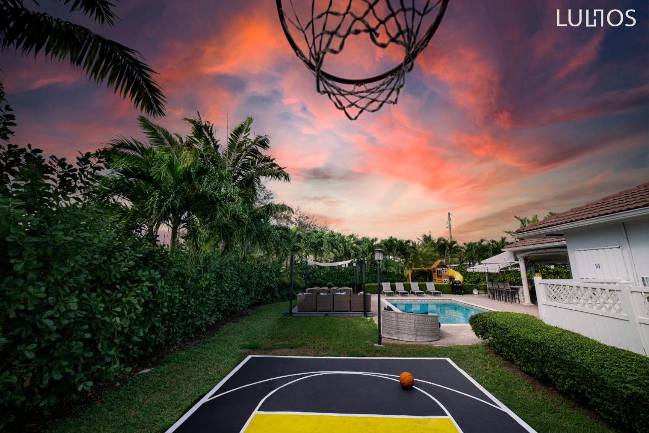 Miami 5Br Villa W Heated Pool, Games & Bbq L01 Катлер-Бей Экстерьер фото