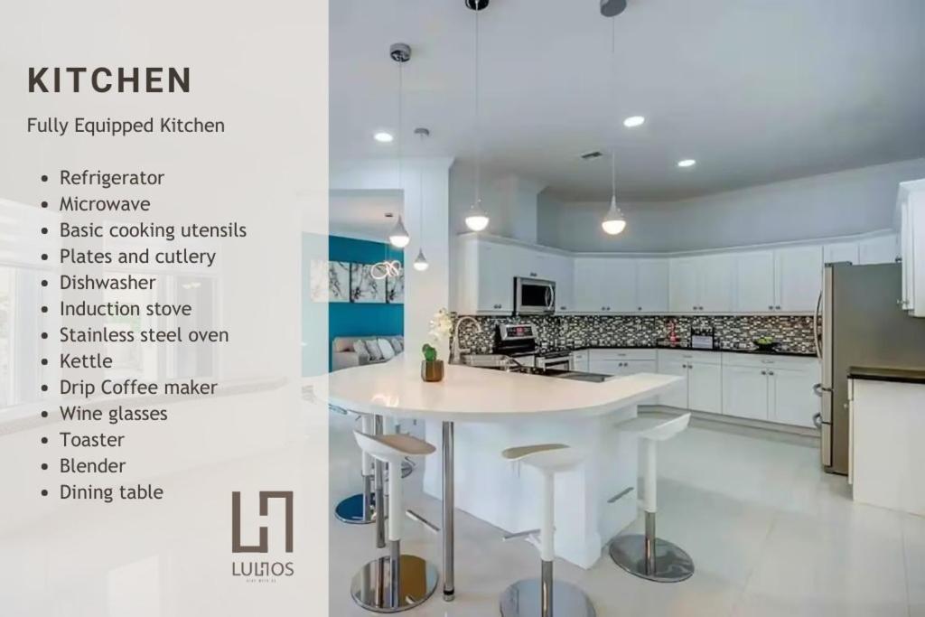 Miami 5Br Villa W Heated Pool, Games & Bbq L01 Катлер-Бей Экстерьер фото